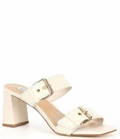 Steve Madden Loreli Double Buckle Dress Slide Sandals