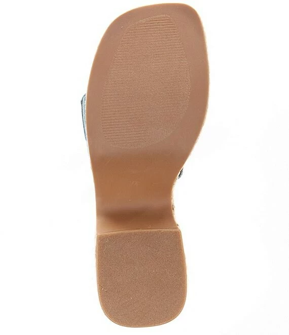 Steve Madden Solana Crystal Buckle Espadrille Platform Sandals - Afbeelding 3