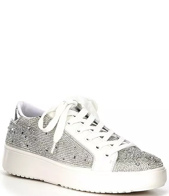 Steve Madden Blade-R Rhinestone Platform Sneakers - Afbeelding 5