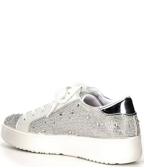Steve Madden Blade-R Rhinestone Platform Sneakers - Afbeelding 3