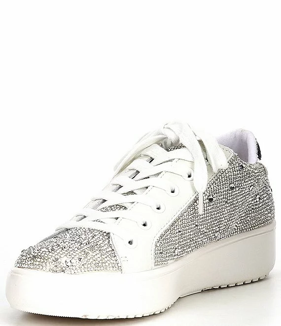 Steve Madden Blade-R Rhinestone Platform Sneakers