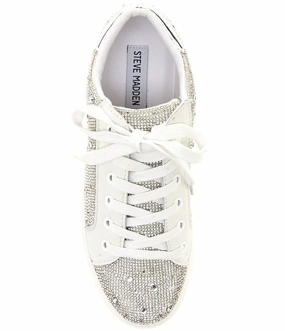 Steve Madden Blade-R Rhinestone Platform Sneakers - Afbeelding 4
