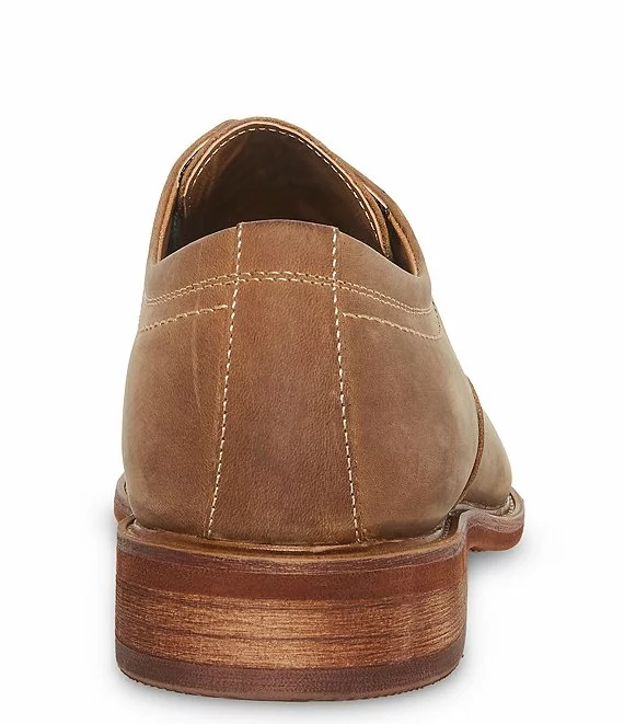 Steve Madden Men's Kacion Leather Plain Toe Lace-Up Oxfords - Afbeelding 5