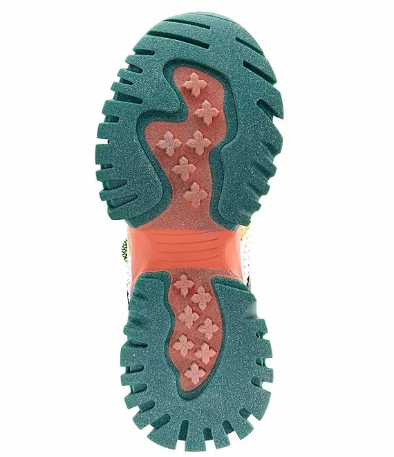 Steve Madden Thrilling Color Block Rhinestone Lace-Up Platform Sneakers - Afbeelding 6