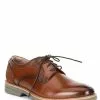 Steve Madden Men's Priam Leather Lace-Up Oxfords