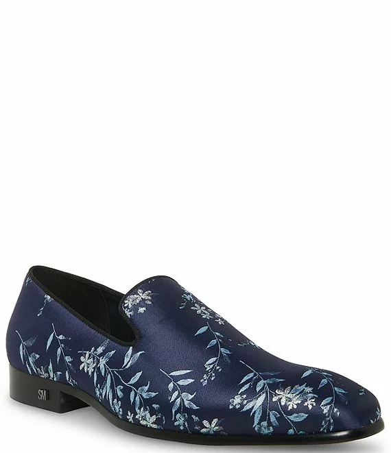 Steve Madden Men's Basell Jacquard Slip-On Loafers