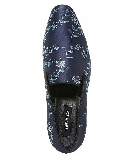 Steve Madden Men's Basell Jacquard Slip-On Loafers - Afbeelding 4