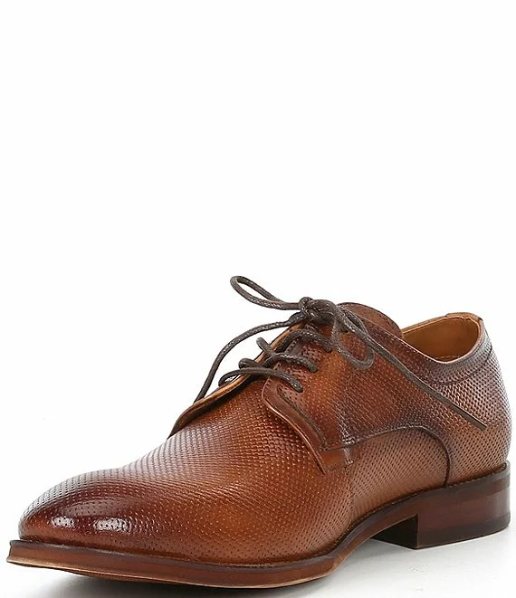Steve Madden Men's Antero Textured Leather Lace-Up Oxfords - Afbeelding 5