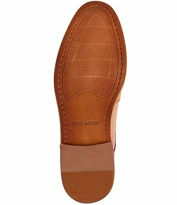 Steve Madden Men's Antero Textured Leather Lace-Up Oxfords - Afbeelding 3