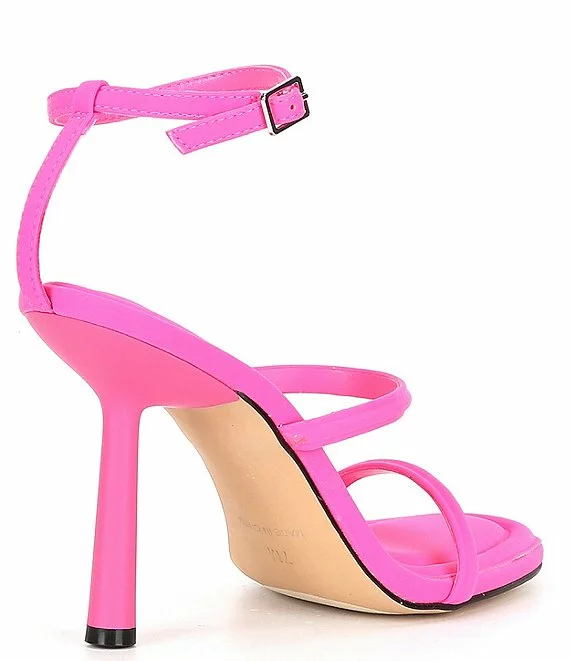 Steve Madden Briella Neoprene Double Strap Stiletto Dress Sandals - Afbeelding 6