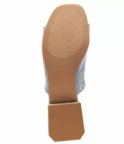 Steve Madden Anders Denim Slip-On Sandals