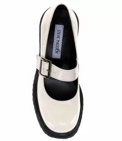 Steve Madden Tulip Patent Platform Mary Janes