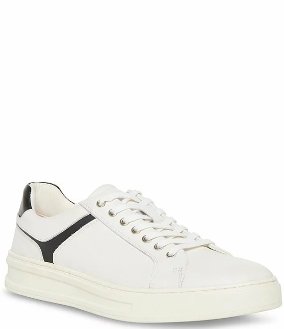 Steve Madden Men's McCord Leather Lace-Up Sneakers - Afbeelding 4