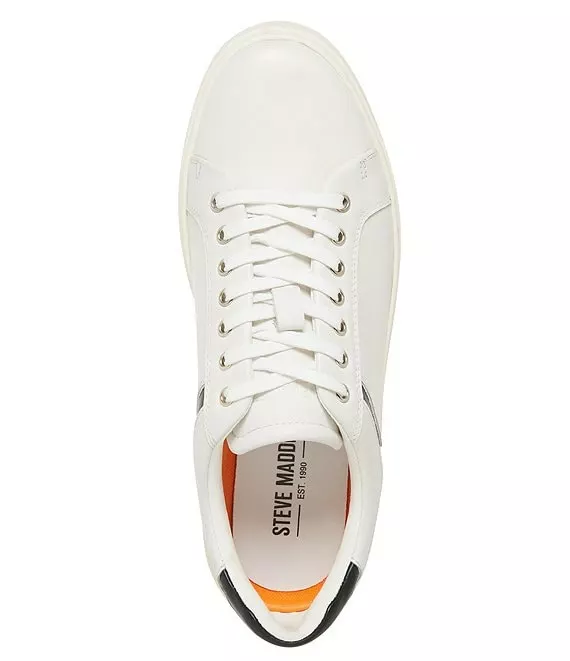 Steve Madden Men's McCord Leather Lace-Up Sneakers - Afbeelding 5