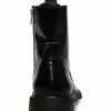 Steve Madden Men's Bryce Leather Lug Sole Combat Boots