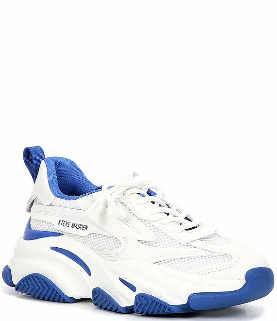 Steve Madden Possession-E Chunky Lace-Up Sneakers - Afbeelding 5