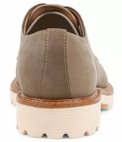 Steve Madden Men's Bronzi Plain Toe Lace-Up Oxfords