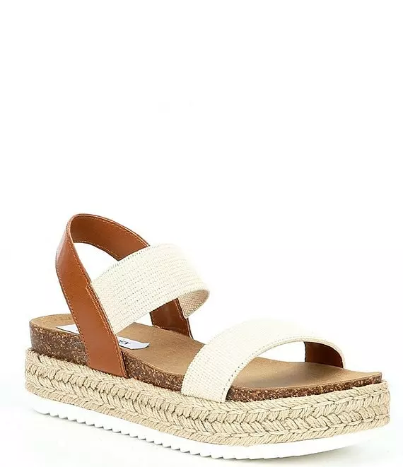 Steve Madden Jaklin Platform Espadrille Banded Sandals - Afbeelding 6