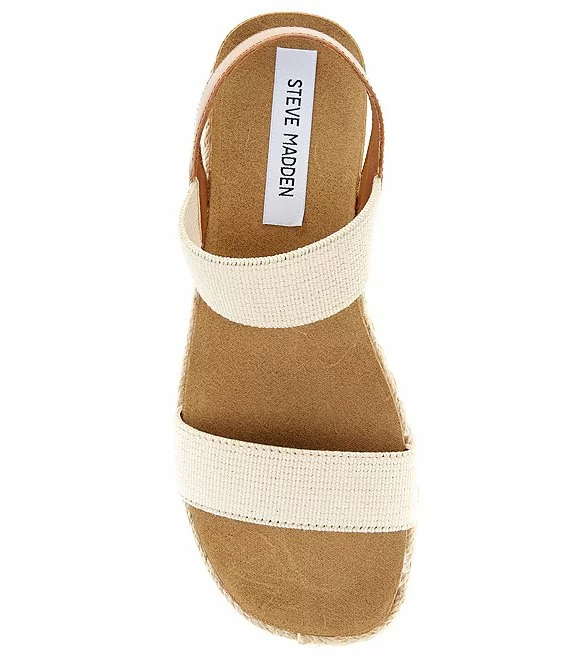 Steve Madden Jaklin Platform Espadrille Banded Sandals - Afbeelding 5