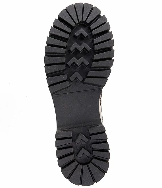 Steve Madden Lando Bit Buckle Lug Sole Platform Loafers - Afbeelding 5