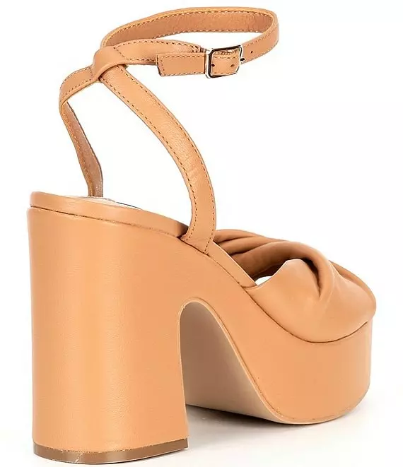 Steve Madden Caelan Leather Platform Dress Sandals - Afbeelding 2