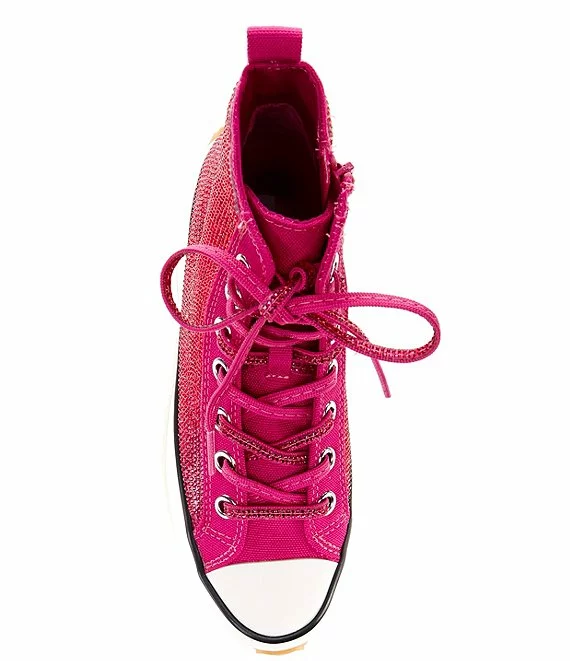 Steve Madden Shaft Rhinestone Embellished High Top Platform Sneakers - Afbeelding 5