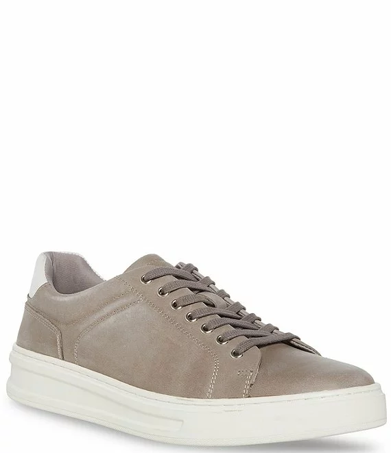 Steve Madden Men's Mecos Leather Lace-Up Sneakers - Afbeelding 6