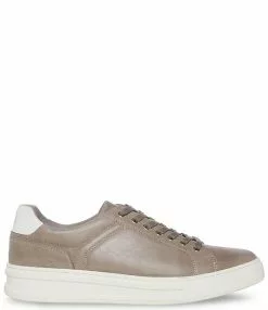 Steve Madden Men's Mecos Leather Lace-Up Sneakers