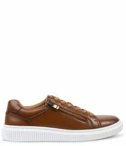 Steve Madden Men's Niziam Leather Lace-Up Sneakers