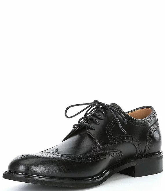 Steve Madden Men's Hoxton Wingtip Leather Oxfords - Afbeelding 6