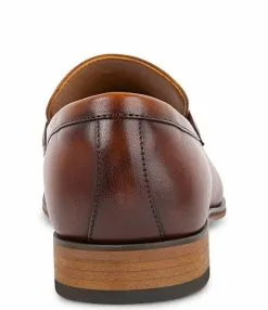 Steve Madden Men's Swithun Embossed Leather Bit Dress Slip-Ons