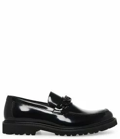 Steve Madden Men's Truitt Chain Detail Dress Slip-Ons