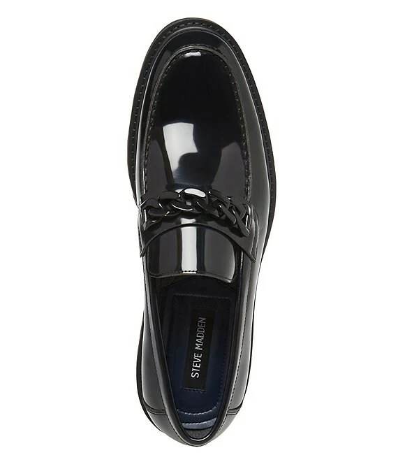 Steve Madden Men's Truitt Chain Detail Dress Slip-Ons - Afbeelding 3