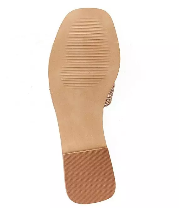 Steve Madden Hadyn-R Rhinestone Embellished Flat Slide Sandals - Afbeelding 5