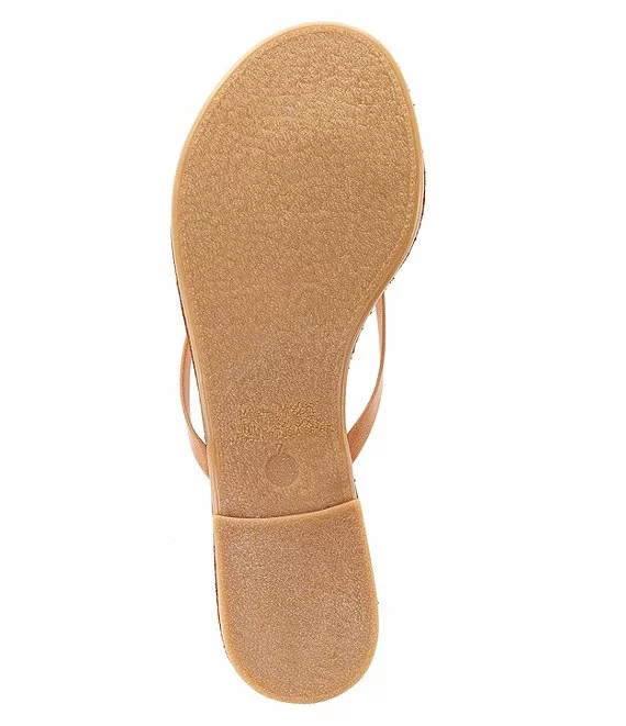 Steve Madden Image Leather Thong Flat Sandals - Afbeelding 2