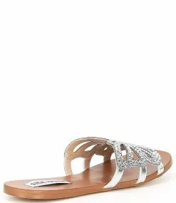 Steve Madden Savannah Butterfly Rhinestone Flat Sandals