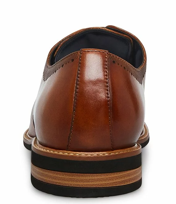 Steve Madden Men's Jento Leather Cap Toe Oxfords - Afbeelding 4