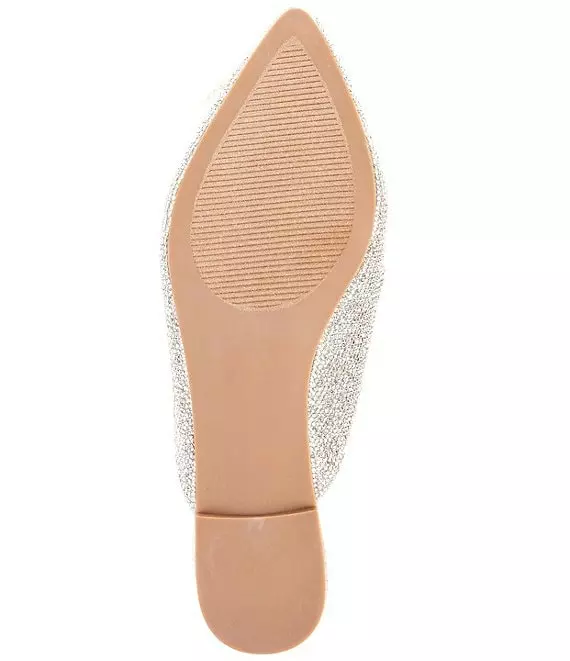 Steve Madden Finn Rhinestone Chain Detail Dress Mules - Afbeelding 5