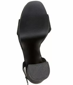 Steve Madden Lessa Suede Ankle Strap Platform Dress Sandals