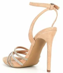 Steve Madden Lara Rhinestone Dress Sandals