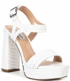 Steve Madden Lombardo Jute Platform Sandals