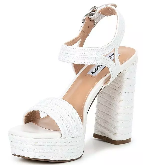 Steve Madden Lombardo Jute Platform Sandals - Afbeelding 6
