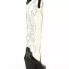 Steve Madden Lasso Color Block Leather Western Boots
