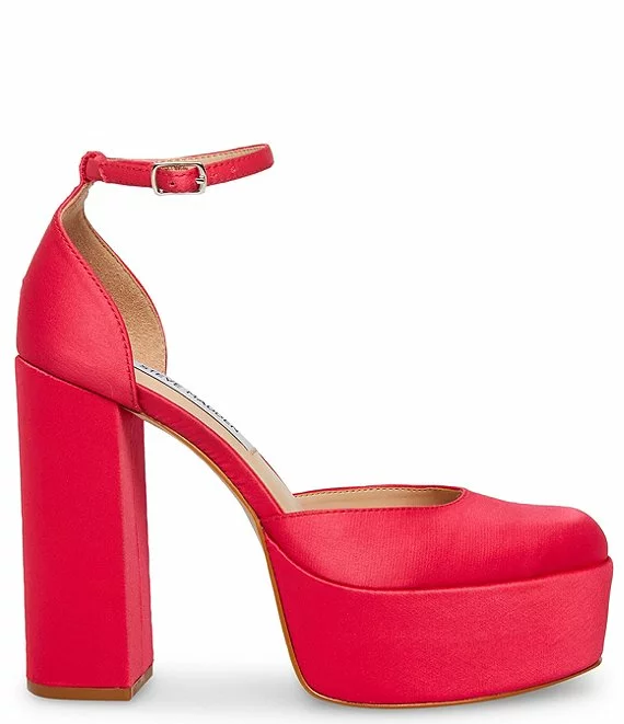 Steve Madden Agata Satin Platform Pumps - Afbeelding 6