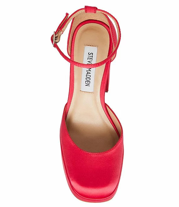 Steve Madden Agata Satin Platform Pumps - Afbeelding 3