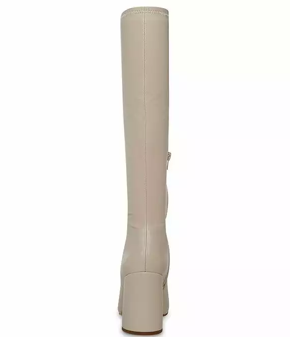 Steve Madden Lizah Knee High Stacked Block Heel Boots - Afbeelding 6