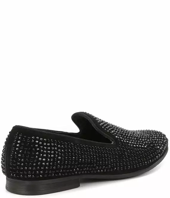 Steve Madden Men's Caviarr Crystal Embellishment Slip-On Loafers - Afbeelding 6