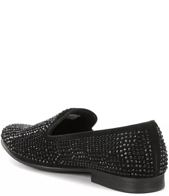 Steve Madden Men's Caviarr Crystal Embellishment Slip-On Loafers - Afbeelding 3