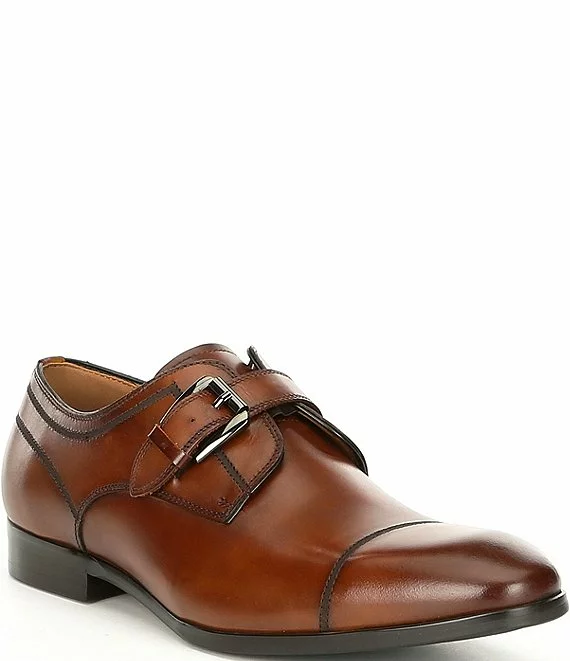 Steve Madden Men's Covet Leather Monk Strap - Afbeelding 3