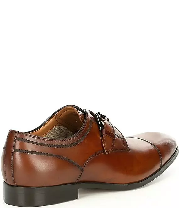 Steve Madden Men's Covet Leather Monk Strap - Afbeelding 4